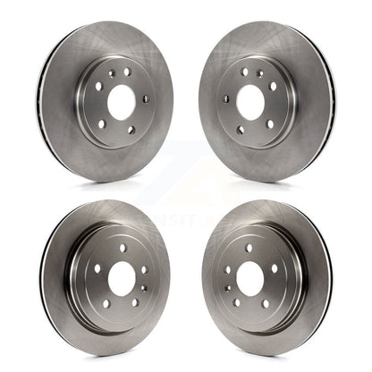 Disc Brake Rotors Front Rear Kit For Cadillac CTS Without Heavy Duty Brakes