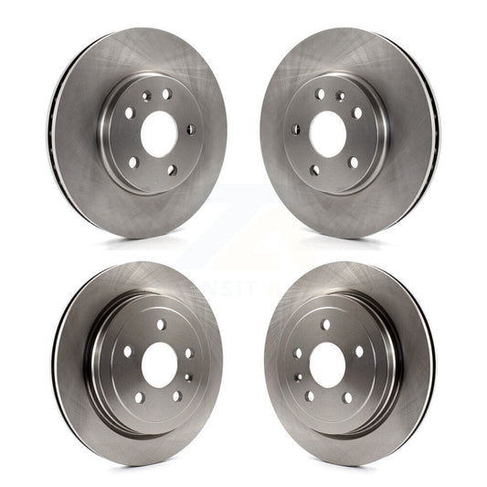 Disc Brake Rotors Front Rear Kit For Cadillac CTS Without Heavy Duty Brakes