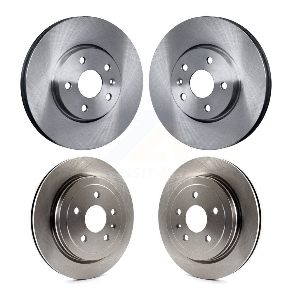Disc Brake Rotors Front Rear Kit For 2010-2015 Chevrolet Camaro LT LS