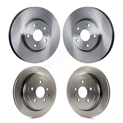 Disc Brake Rotors Front Rear Kit For 2010-2015 Chevrolet Camaro LT LS