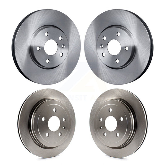 Disc Brake Rotors Front Rear Kit For 2010-2015 Chevrolet Camaro LT LS