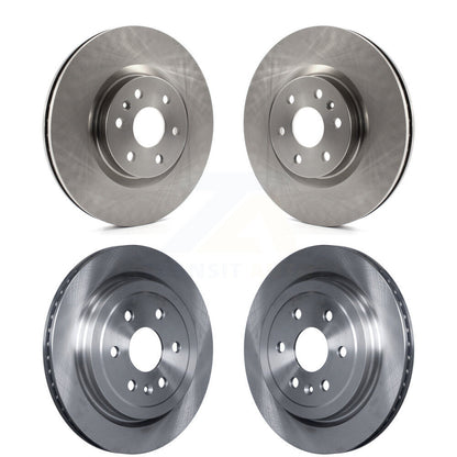 Disc Brake Rotors Front Rear Kit For Cadillac SRX Saab 9-4X