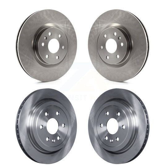 Disc Brake Rotors Front Rear Kit For Cadillac SRX Saab 9-4X