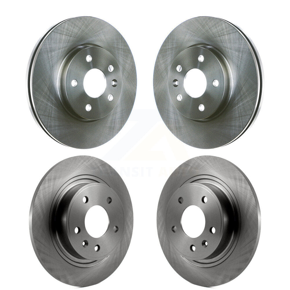 Brake Rotor Front Rear Kit For 13 Chevrolet Cruze With 292mm Diameter
