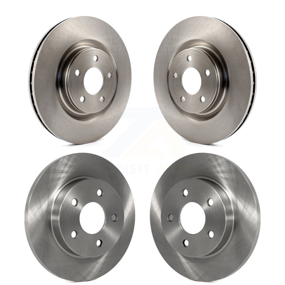 Disc Brake Rotors Front Rear Kit For Chevrolet HHR With Dual Piston Caliper