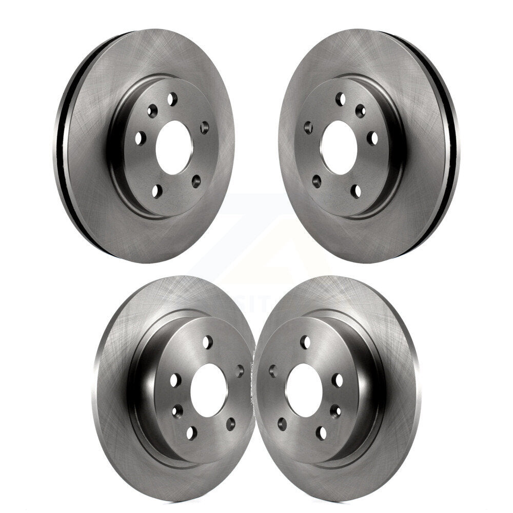 Disc Brake Rotors Front Rear Kit For Chevrolet Malibu Limited