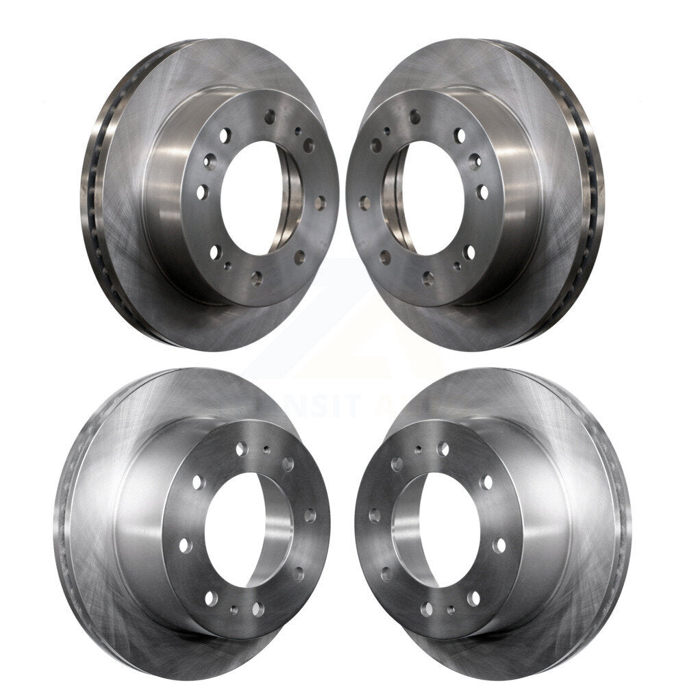 Disc Brake Rotors Front Rear Kit For GMC Chevrolet Sierra 2500 HD Silverado 3500