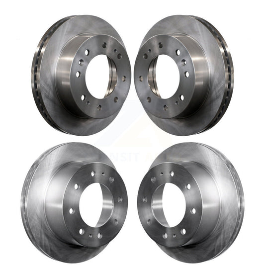 Disc Brake Rotors Front Rear Kit For GMC Chevrolet Sierra 2500 HD Silverado 3500