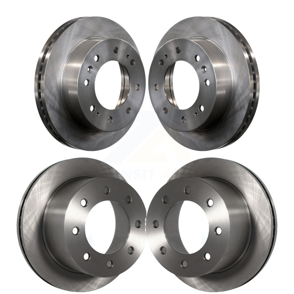 Brake Rotors Front Rear Kit For 2011-2019 GMC Sierra 3500 HD Chevrolet Silverado