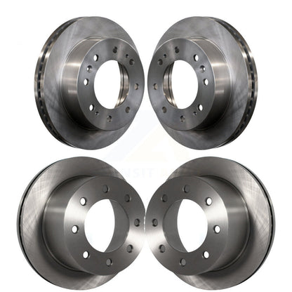 Brake Rotors Front Rear Kit For 2011-2019 GMC Sierra 3500 HD Chevrolet Silverado