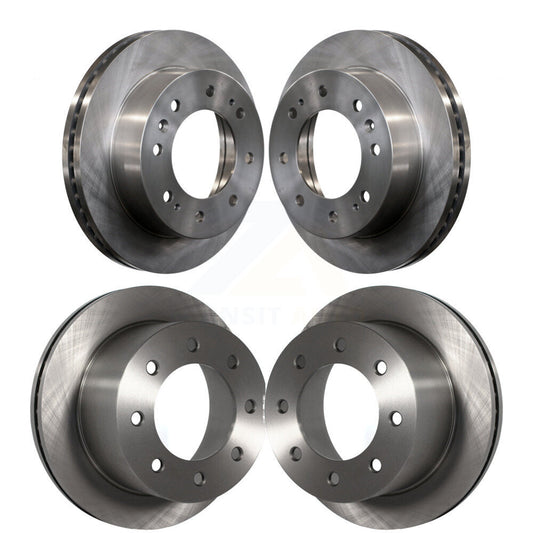 Brake Rotors Front Rear Kit For 2011-2019 GMC Sierra 3500 HD Chevrolet Silverado