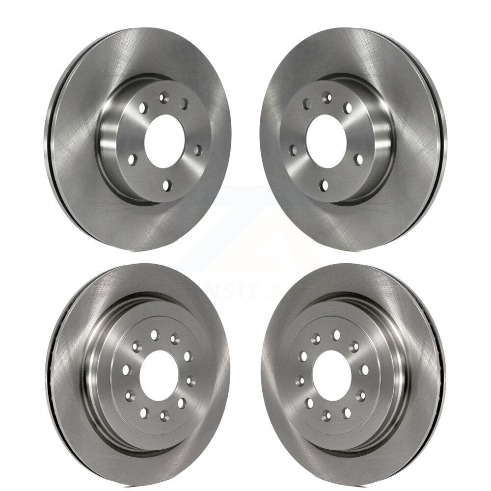 Disc Brake Rotors Front Rear Kit For Cadillac ATS