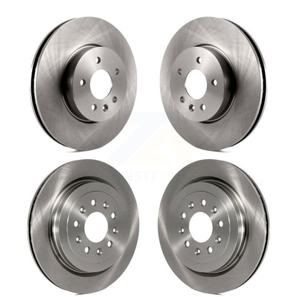 Disc Brake Rotors Front Rear Kit For Cadillac ATS