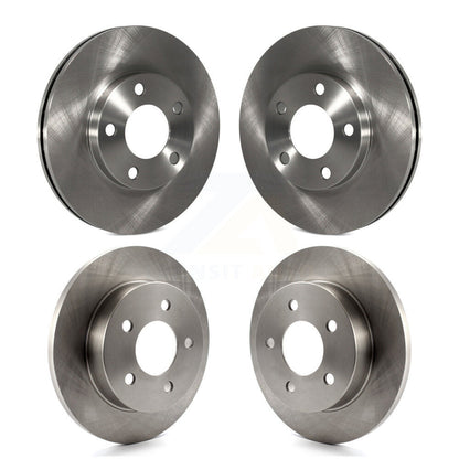 Disc Brake Rotors Front Rear Kit For Ford Mustang