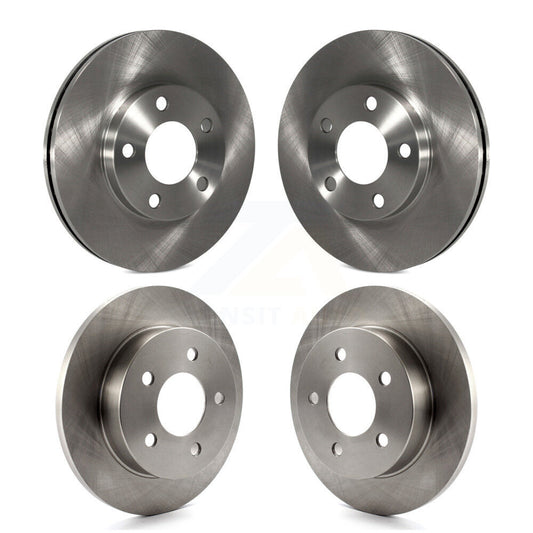 Disc Brake Rotors Front Rear Kit For Ford Mustang