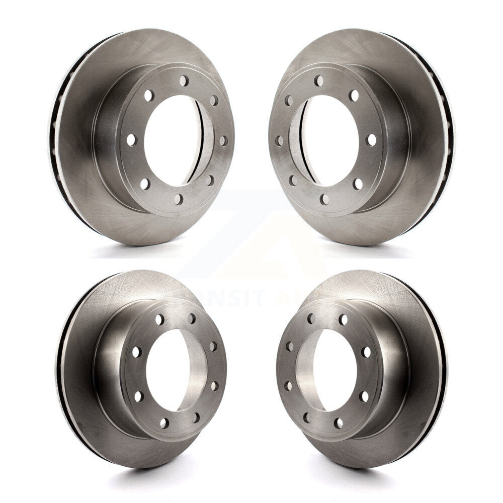 Disc Brake Rotors Front Rear Kit For Ford F-250 Super Duty Excursion 4WD