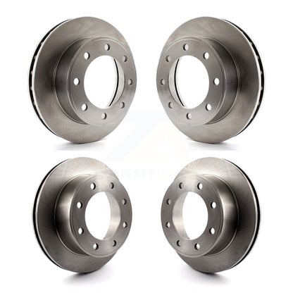 Disc Brake Rotors Front Rear Kit For Ford F-250 Super Duty Excursion 4WD