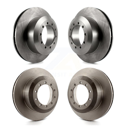 Disc Brake Rotors Front Rear Kit For Ford F-53 Motorhome Chassis F-59 Commercial