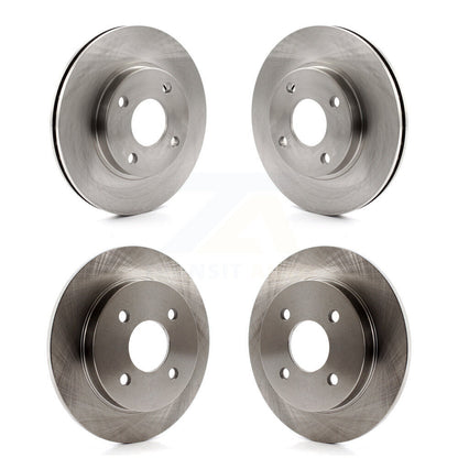 Disc Brake Rotors Front Rear Kit For Ford Focus