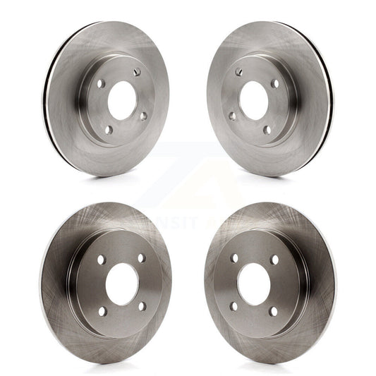 Disc Brake Rotors Front Rear Kit For Ford Focus