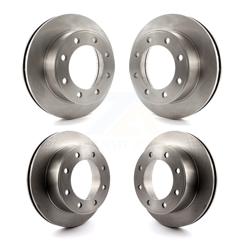 Disc Brake Rotors Front Rear Kit For Ford F-250 Super Duty Excursion 4WD