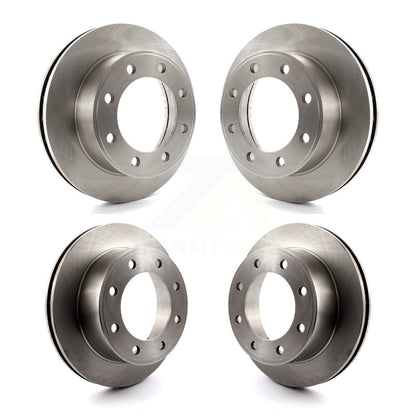 Disc Brake Rotors Front Rear Kit For Ford F-250 Super Duty Excursion 4WD