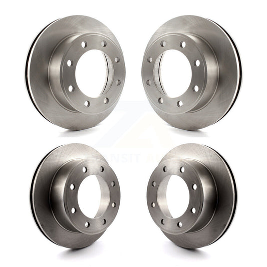 Disc Brake Rotors Front Rear Kit For Ford F-250 Super Duty Excursion 4WD