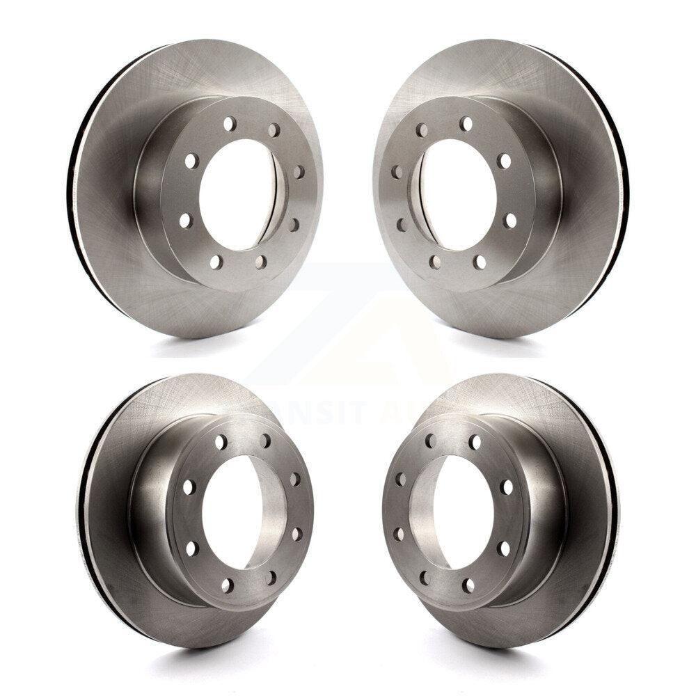 Disc Brake Rotors Front Rear Kit For Ford F-250 Super Duty