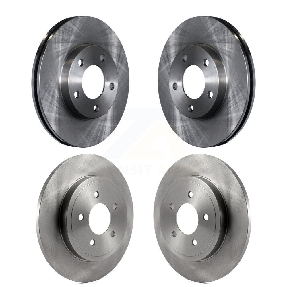Disc Brake Rotors Front Rear Kit For Mazda Tribute Mercury Mariner