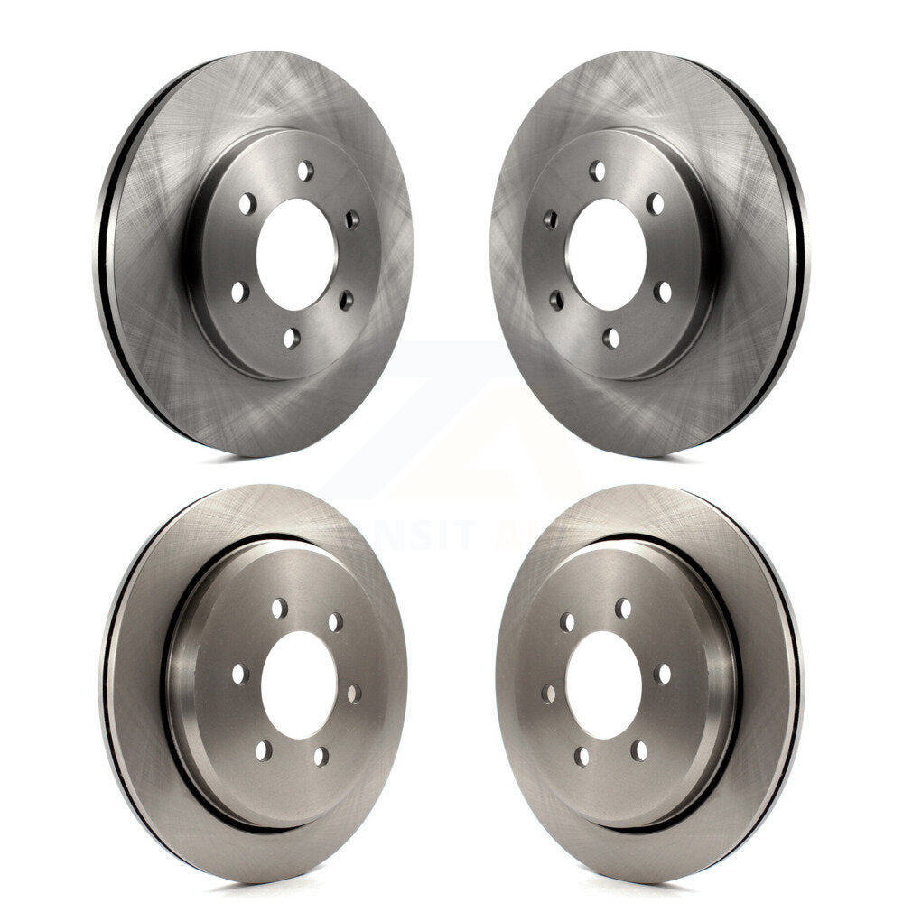 Disc Brake Rotors Front Rear Kit For Ford Expedition Lincoln Navigator