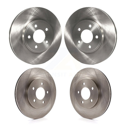 Disc Brake Rotors Front Rear Kit For 2009 Ford Mustang Bullitt