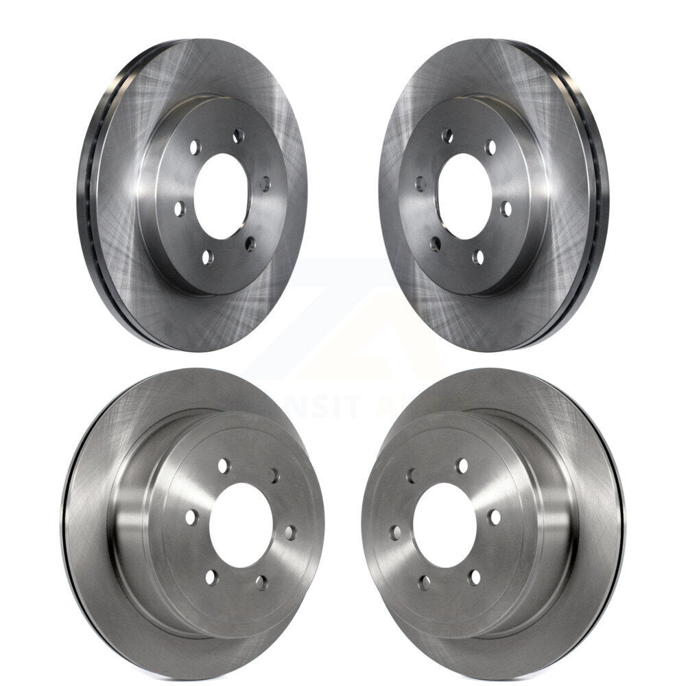 Disc Brake Rotors Front Rear Kit For Ford F-150 Lincoln Mark LT 4WD