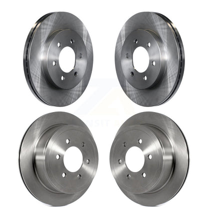 Disc Brake Rotors Front Rear Kit For Ford F-150 Lincoln Mark LT 4WD