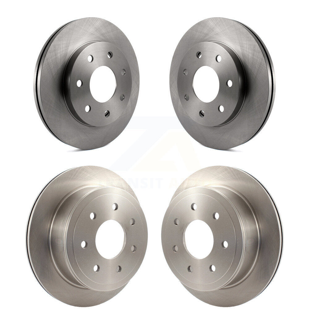 Disc Brake Rotors Front Rear Kit For Ford F-150 Lincoln Mark LT 4WD