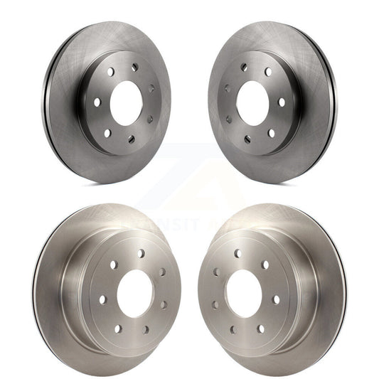 Disc Brake Rotors Front Rear Kit For Ford F-150 Lincoln Mark LT 4WD
