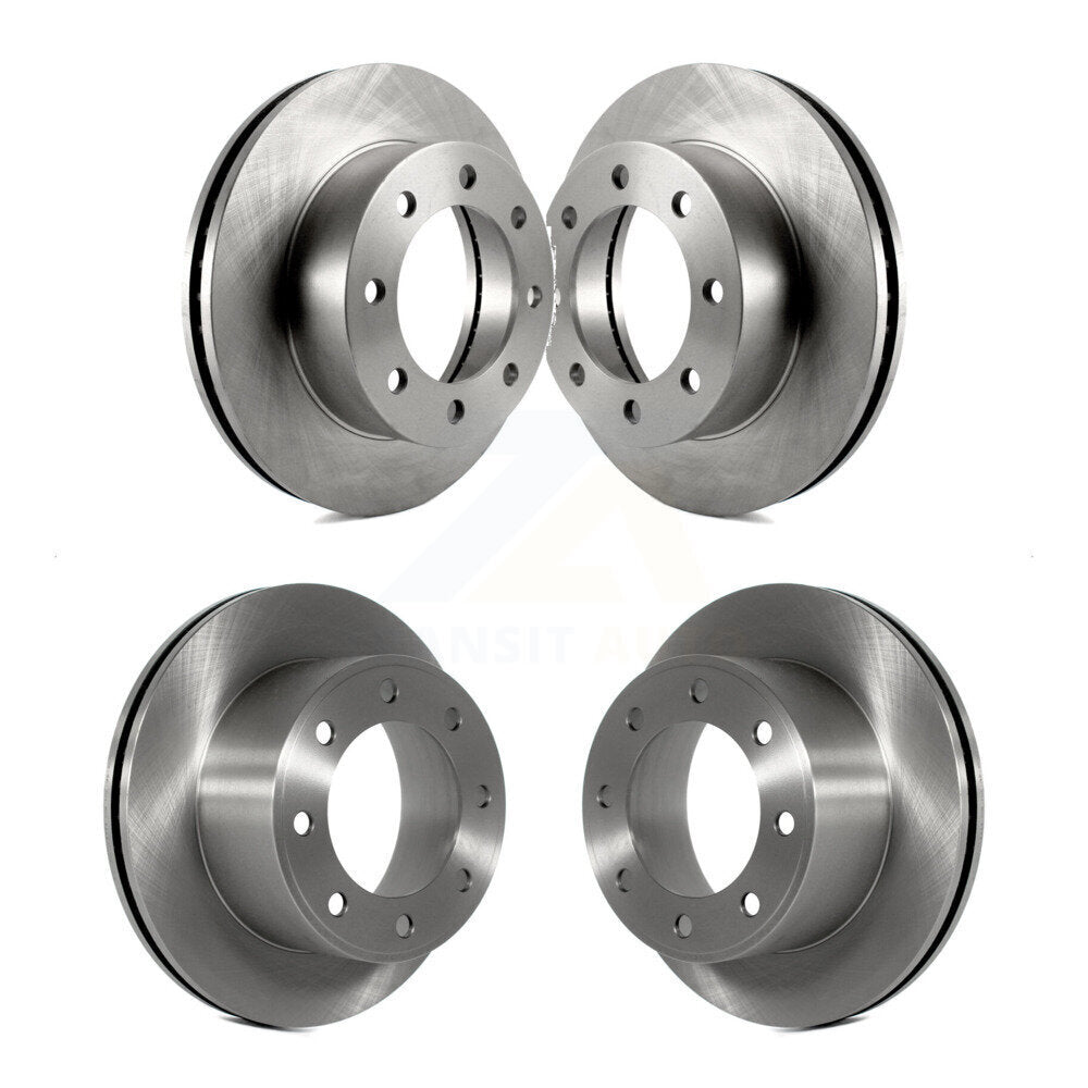 Disc Brake Rotors Front Rear Kit For Ford F-350 Super Duty F-250