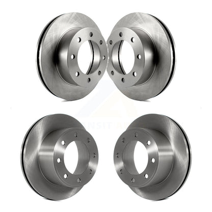 Disc Brake Rotors Front Rear Kit For Ford F-350 Super Duty F-250