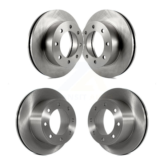 Disc Brake Rotors Front Rear Kit For Ford F-350 Super Duty F-250