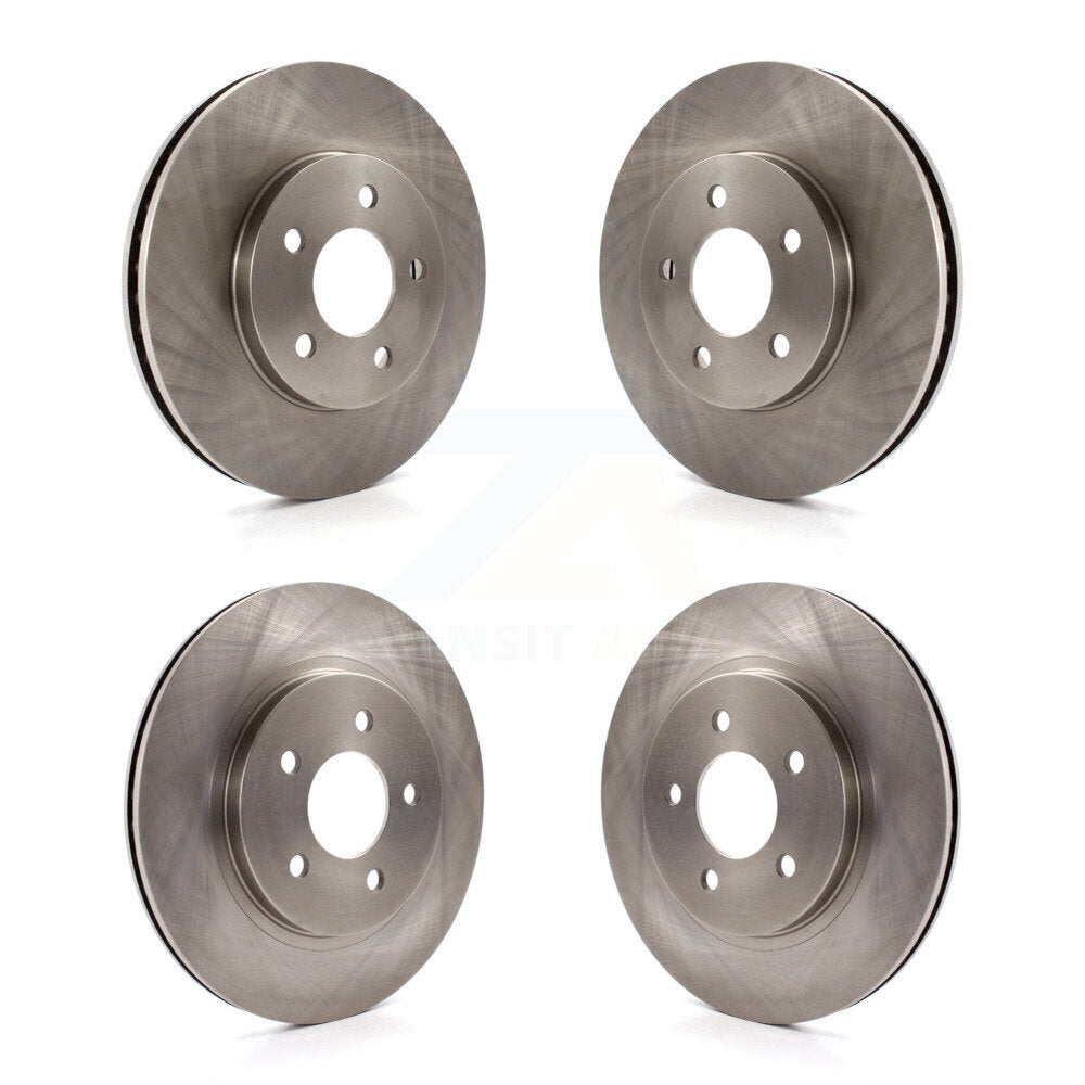 Disc Brake Rotors Front Rear Kit For 2005-2010 Ford Mustang Base