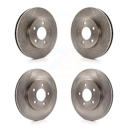 Disc Brake Rotors Front Rear Kit For 2005-2010 Ford Mustang Base