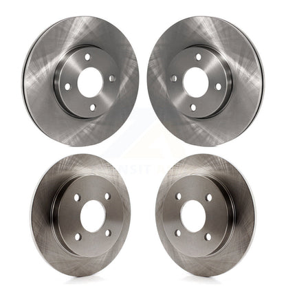 Disc Brake Rotors Front Rear Kit For 2005-2007 Ford Focus rear brakes