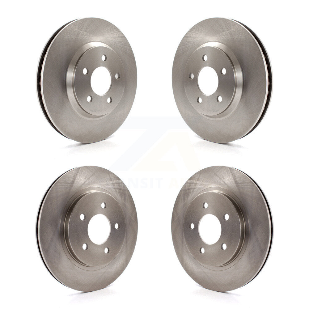 Disc Brake Rotors Front Rear Kit For Ford Mustang