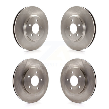 Disc Brake Rotors Front Rear Kit For Ford Mustang