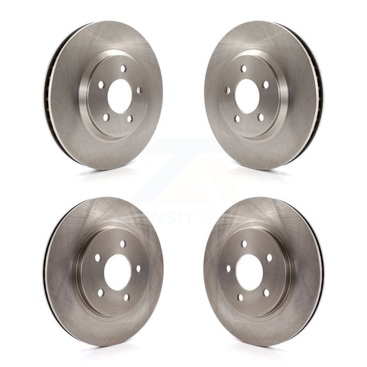 Disc Brake Rotors Front Rear Kit For Ford Mustang