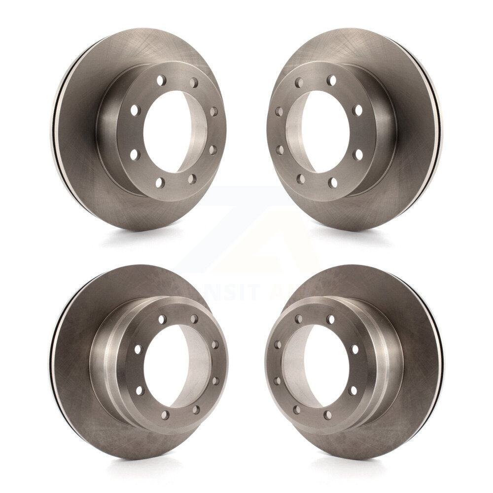 Disc Brake Rotors Front Rear Kit For Ford F-350 Super Duty F-450