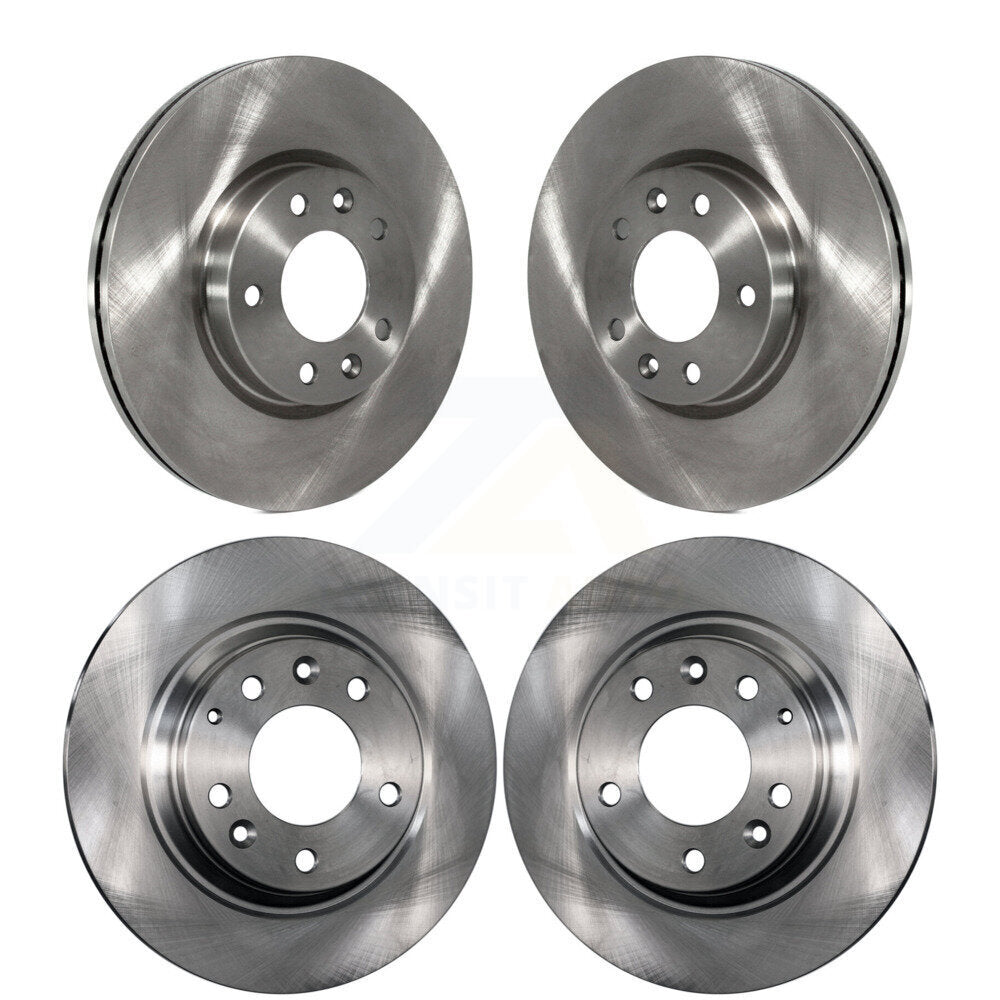 Brake Rotors Front Rear Kit For Ford Fusion Mazda 6 Lincoln MKZ Zephyr Mercury