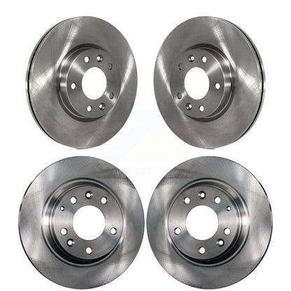 Brake Rotors Front Rear Kit For Ford Fusion Mazda 6 Lincoln MKZ Zephyr Mercury