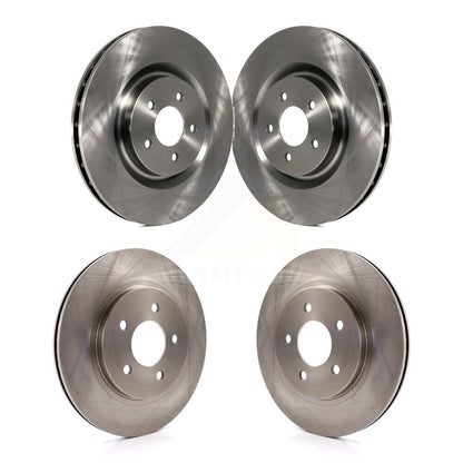 Disc Brake Rotors Front Rear Kit For Ford Mustang