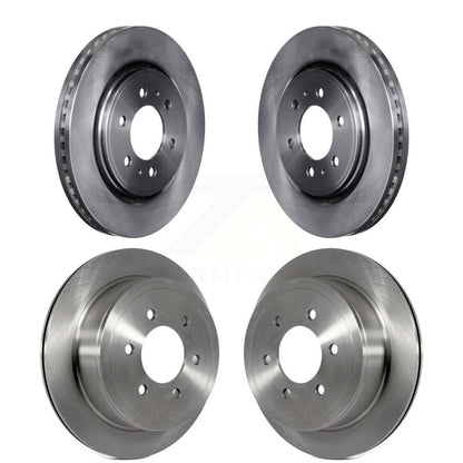 Disc Brake Rotors Front Rear Kit For 2010-2011 Ford F-150 With 6 Lug Wheels