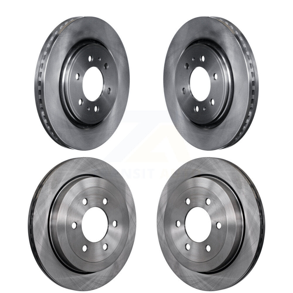 Disc Brake Rotors Front Rear Kit For 2007-2017 Ford Expedition Lincoln Navigator